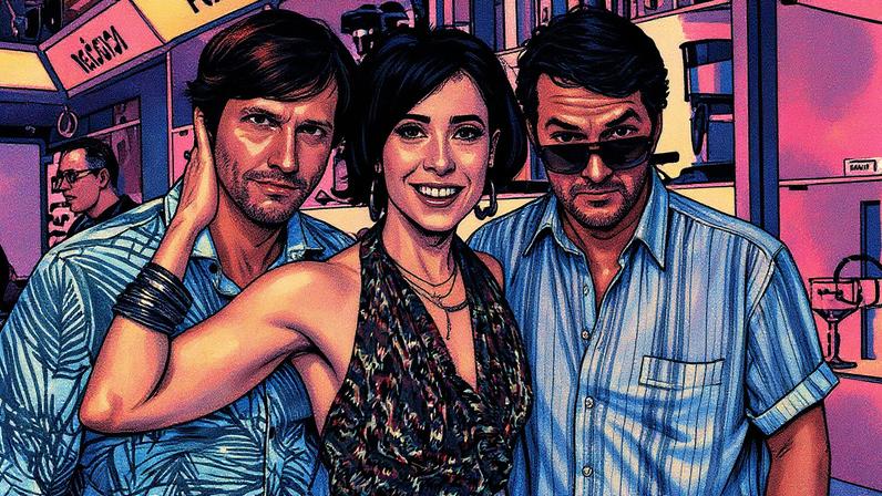 Fernanda Torres interpreta Fátima em cena da série 'Tapas & Beijos' (Foto: Reprodução)