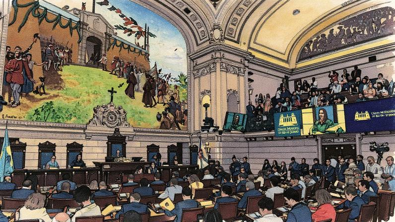 Câmara de Vereadores do Rio (Foto: Reprodução)