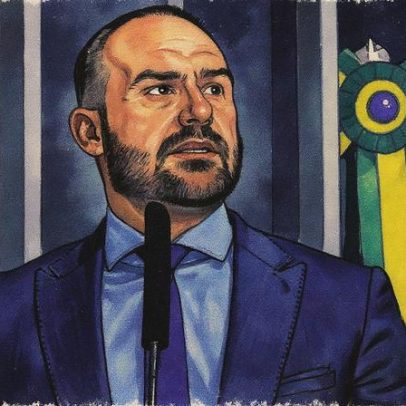 Oficial de Justiça não consegue notificar Eduardo Bolsonaro em viagem aos EUA