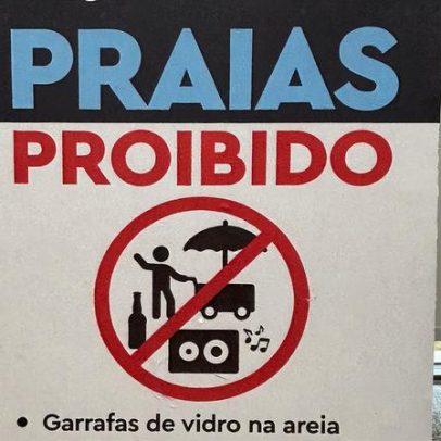 Orla do Rio receberá 200 placas com normas de convivência nas praias