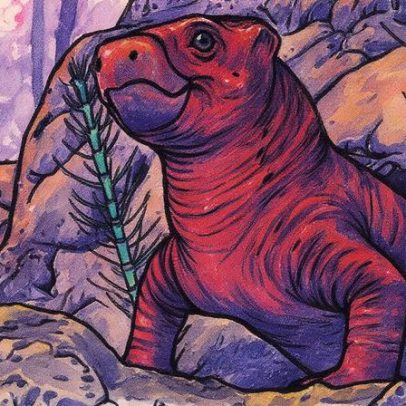 Tomografia exibe detalhes inéditos de fóssil de dicinodonte no Brasil