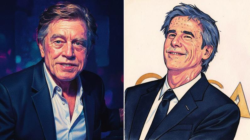 Robert Redford e Walter Salles posam para a foto (Foto: Reprodução)