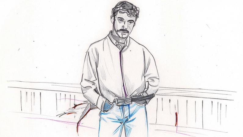 Retrato de Dario Vitale (Foto: Reprodução)