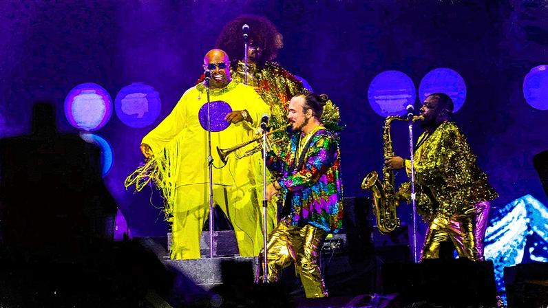 Show de Ceelo Green no The Town 2025 (Foto: Reprodução)