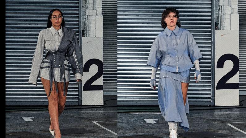 Jane Wade discute sua apresentação na NYFW SS26, intitulada Nothing Technology, e menciona dois artistas musicais com os quais gostaria de colaborar, além de comentar sobre a cultura criativa atual (Foto: Reprodução)