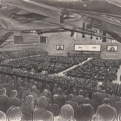 Culto evangelístico reúne 14.000 pessoas e converte mais de 1.000 na Bélgica