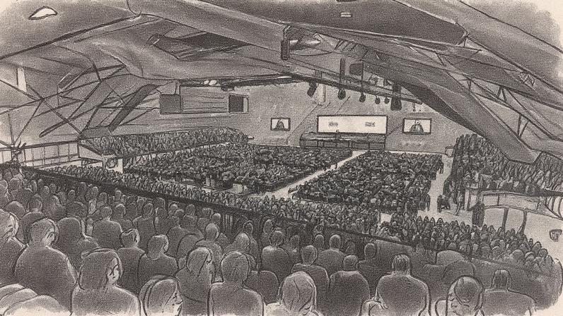 Mais de 1.000 pessoas se entregaram a Jesus no Festival Esperança. (Foto: BGEA)