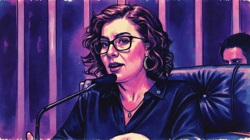 Deputada federal Carla Zambelli em evento na Câmara dos Deputados (Foto: Reprodução)