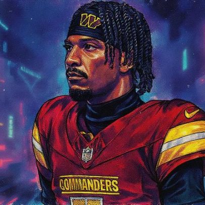 Jayden Daniels, dos Commanders, sofre entorse no joelho e pode desfalcar na semana 3