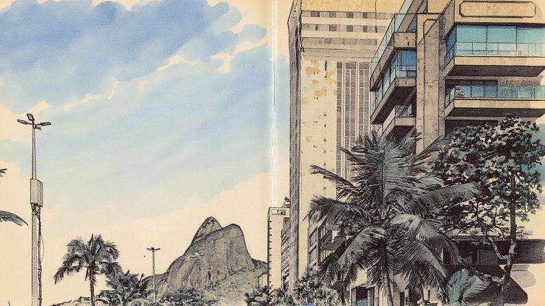 Hotel Marina localizado no Leblon (Foto: Reprodução)