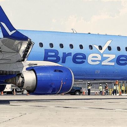 Breeze Airways anuncia planos para suas primeiras rotas internacionais