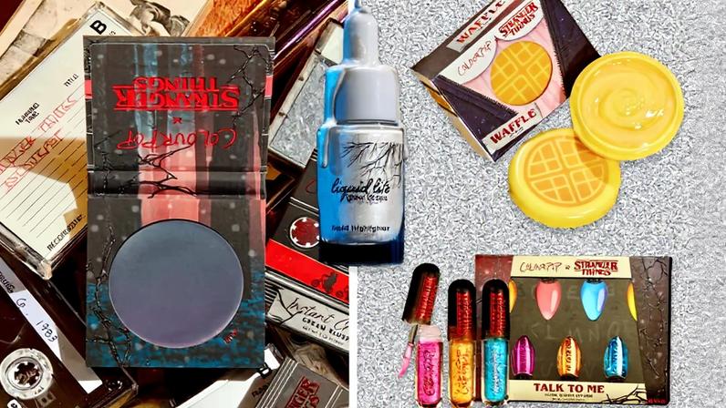 Coleção de maquiagem da ColourPop inspirada na última temporada de 'Stranger Things' (Foto: Reprodução)