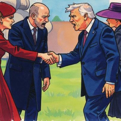 Trump elogia beleza de Kate Middleton durante visita oficial aos Estados Unidos