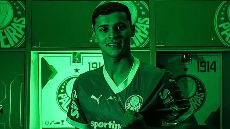 Jogador Ramón Sosa do Palmeiras em campo (Foto: Reprodução)