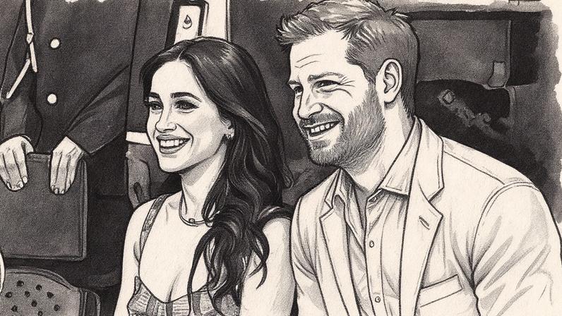 Meghan Markle e Príncipe Harry posam juntos em um evento (Foto: Reprodução)