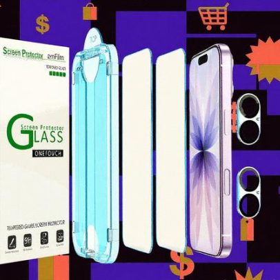 Dia de lançamento do novo iPhone com protetores de tela a apenas R$ 4,49