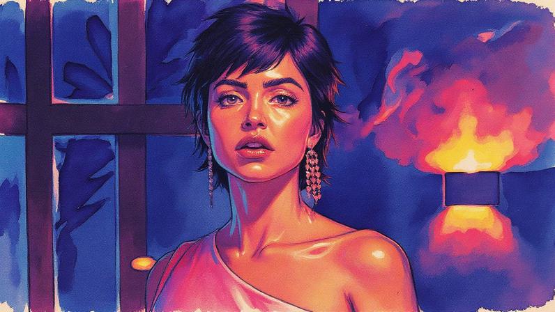 Agatha Moreira em cena da novela 'Mania de Você' (Foto: Reprodução)