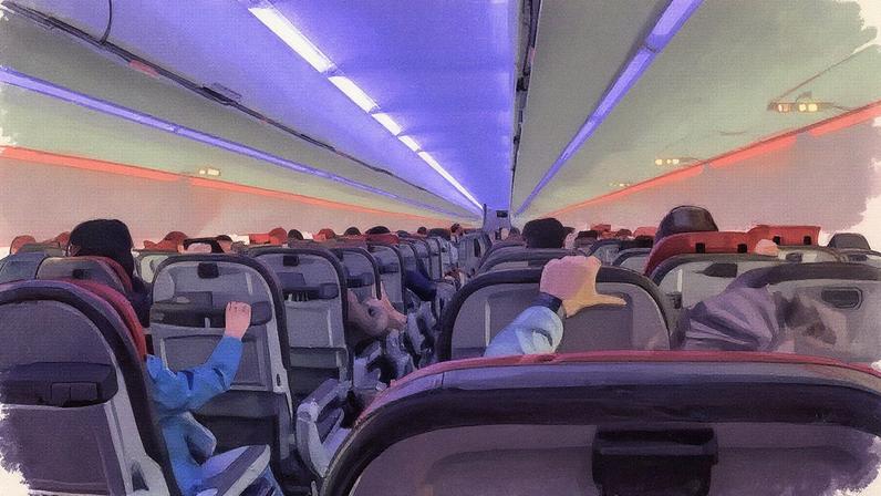 Avião enfrenta forte turbulência após ser atingido por granizo durante decolagem no aeroporto de Chapecó (Foto: Reprodução)