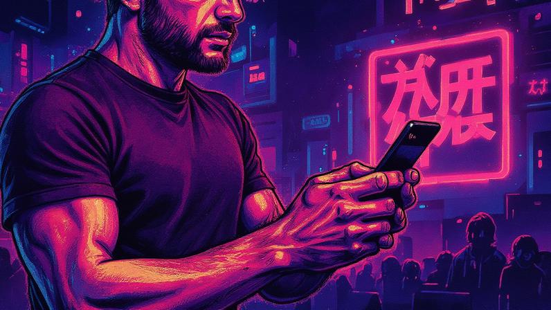 Homem usa celular (Foto: Reprodução)