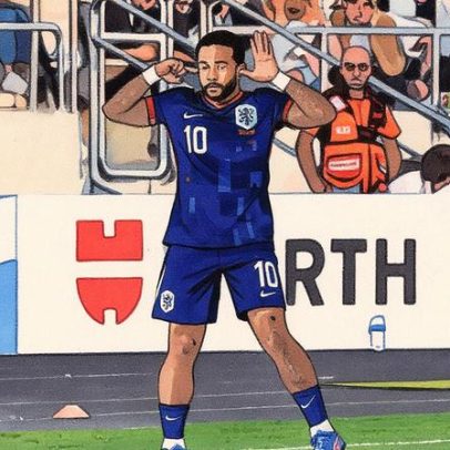 Memphis Depay se torna o maior artilheiro da história da seleção holandesa