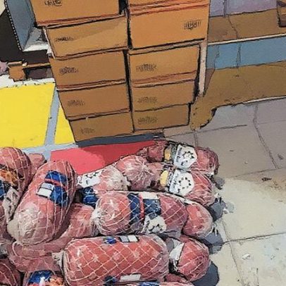 Sete toneladas de alimentos vencidos são encontradas com validade fraudada em SP