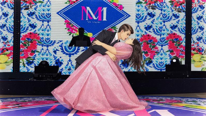 Maysa Matarazzo e Antônio Zeni posam juntos para a foto (Foto: Reprodução)