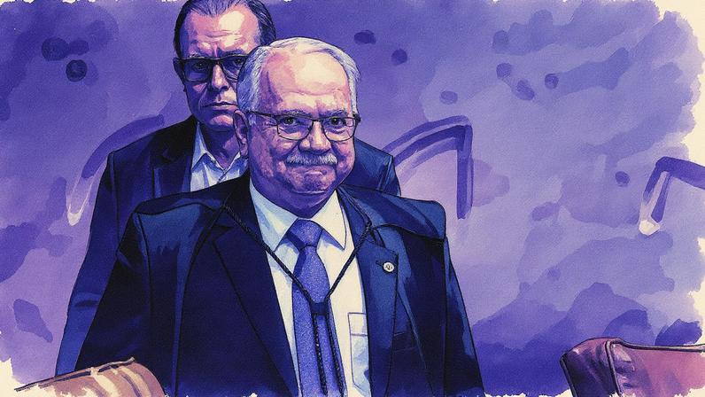 Ministro Edson Fachin toma posse como presidente do STF em cerimônia (Foto: Reprodução)