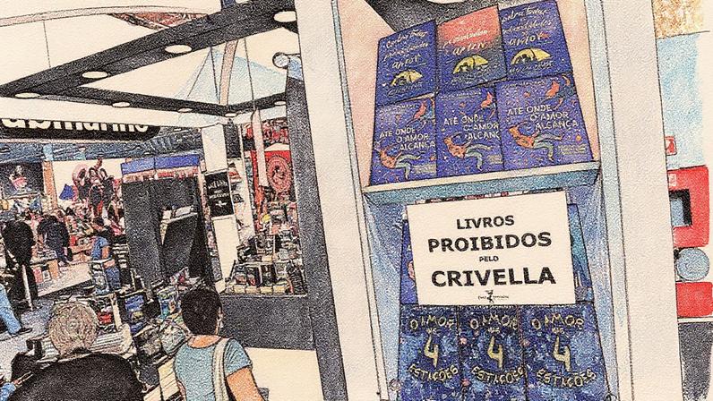 Crivella tentou proibir a compra de obras com temática LGBT (Foto: Reprodução)