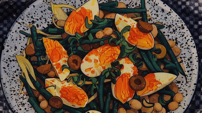 Foto de uma refeição que pode incluir anchovas ou atum, mas não é necessário (Foto: Reprodução)