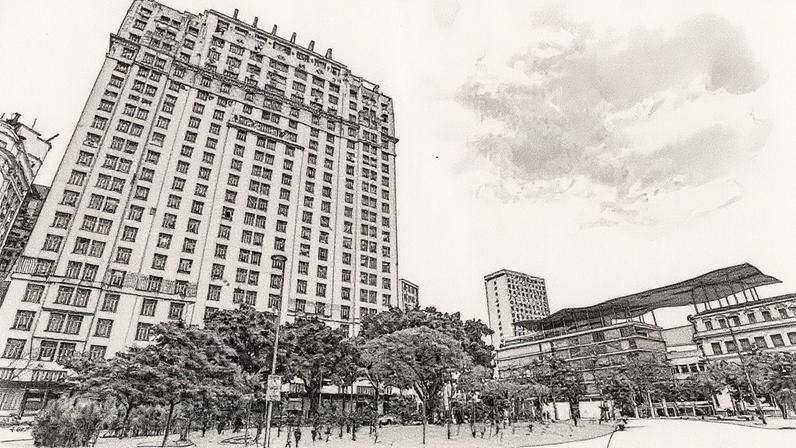 Edifício A Noite, construído em estilo Art-déco em 1929 (Foto: Reprodução)