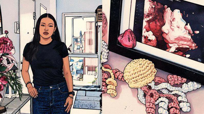 Ivana Bronlund em sua casa em Hedehusene, Dinamarca (Foto: Reprodução)