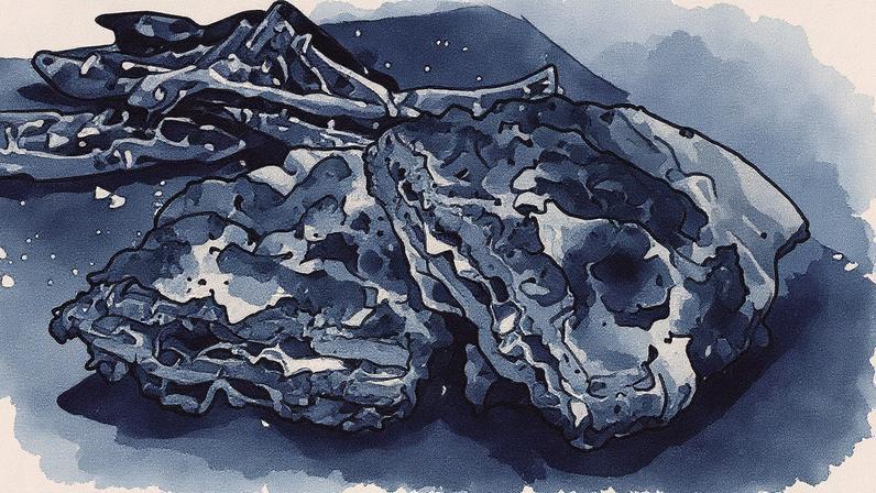 Cachopo em destaque em uma sopa (Foto: Reprodução)