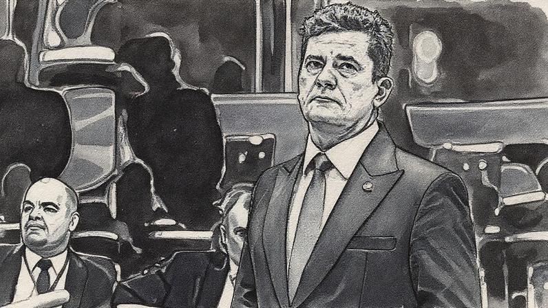 Senador Sergio Moro em evento no Senado (Foto: Reprodução)