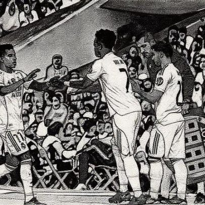 Vini Jr. e Rodrygo disputam posição de destaque no Real Madrid nesta temporada