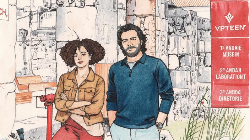 Heloisa Jorge e Rodrigo Lombardi posam para foto juntos (Foto: Reprodução)