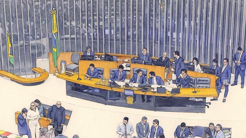 Câmara discute votação secreta na PEC da Blindagem (Foto: Reprodução)