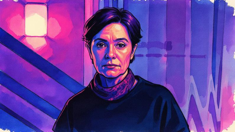 Adriana Esteves em cena da novela 'Os outros' (Foto: Reprodução)