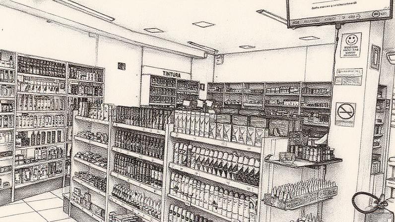 Pequena farmácia localizada no bairro Jabaquara, em São Paulo, adquirida pelo Mercado Livre junto à Memed (Foto: Reprodução)