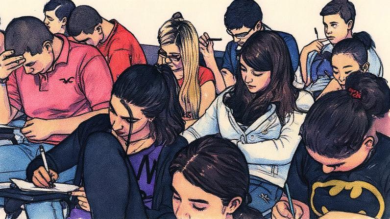 Jovens trabalhando, o que pode dificultar a conclusão da educação básica (Foto: Reprodução)