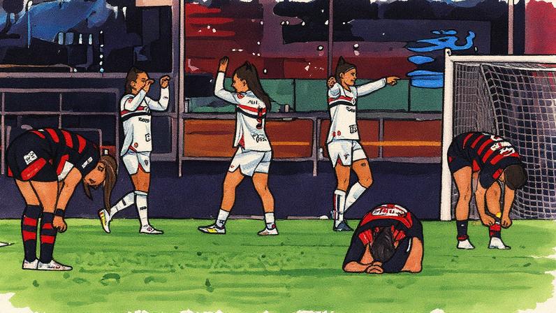 São Paulo enfrentará Corinthians nas quartas de final da Copa do Brasil após eliminar o Flamengo (Foto: Reprodução)