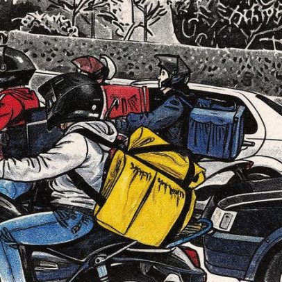 Estudo aponta que aplicativos de entrega não asseguram remuneração justa aos trabalhadores