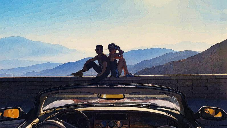 Cena do filme 'June e John' (Foto: Reprodução)