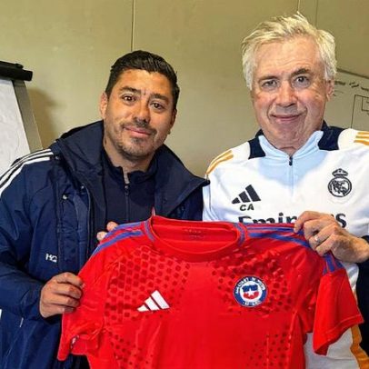Técnico interino do Chile elogia Ancelotti durante passagem pelo Real Madrid
