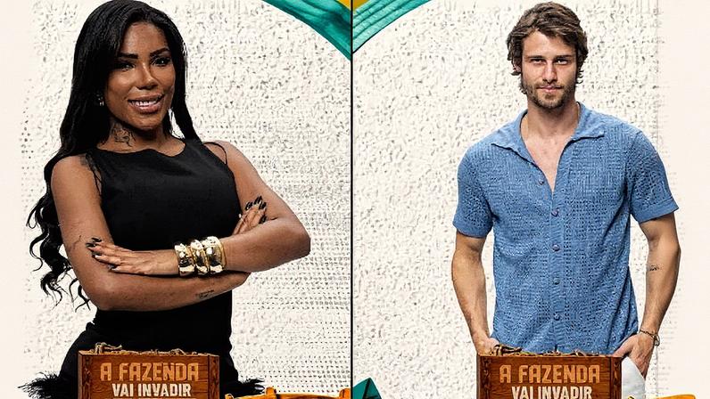 Carol e Matheus participaram de A Fazenda 17 (Foto: Reprodução)