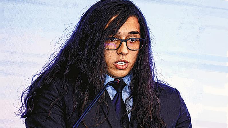 Bernardo de Souza, primeiro lugar na categoria Estudante do Ensino Médio em 2024 (Foto: Reprodução)