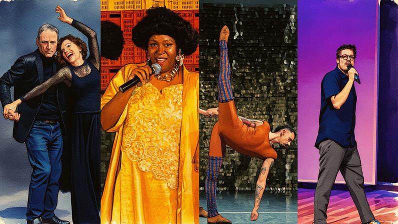 Espetáculos em cartaz no Rio, incluindo 'A sabedoria dos pais', Grupo Corpo, Porchat e musical sobre Jovelina Pérola Negra (Foto: Reprodução)