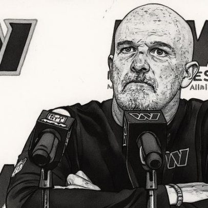 Dan Quinn se machuca após colisão com Marcus Mariota na vitória sobre os Raiders