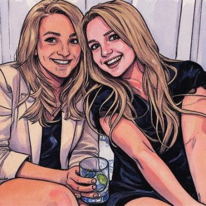 Filhos de Britney Spears se reencontram com filhas de Jamie Lynn Spears em foto rara