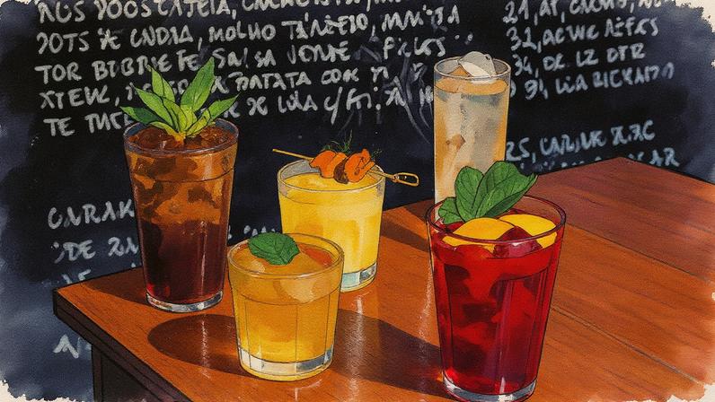 Drinks do Botica, novo bar da Tijuca (Foto: Reprodução)