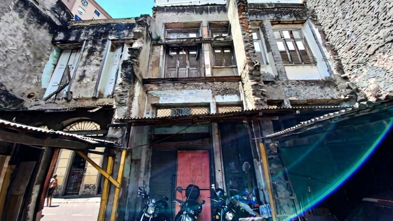 Casa onde morou Machado de Assis (Foto: Reprodução)